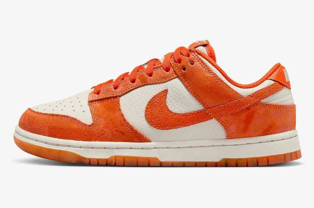 Nike Dunk Low Cracked Orange